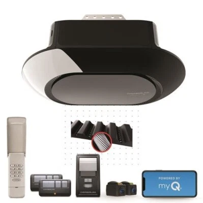 3/4HP Smart WiFi Belt Drive Smart Garage Door Opener Multi Function Wall Control - Image 1 of 3