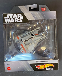 NEW Mattel HHR25 Hot Wheels Star Wars Starship Select SNOWSPEEDER 1:50 DieCast