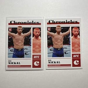 Bo Nickal RC 2023 Panini Chronicles UFC Card #97 Two