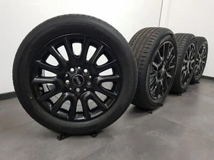 Mini 16 Zoll Felgen F55 F56 F57 Sommerräder Sommerreifen schwarz 495 +6,5mm - Bild 1 von 8
