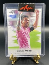 2023 LEAF Soccer MIAMI DEBUT Lionel Messi GAME WINNING GOAL SP 1/2478