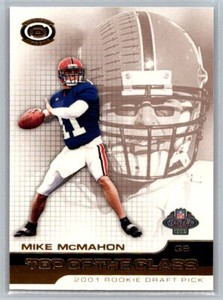 2001 Pacific Dynagon RC #12 Mike McMahon Rutgers Scarlet Knights
