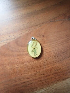 Vintage - Terrific 25mm One of One pendant 925 silver - Picture 1 of 2