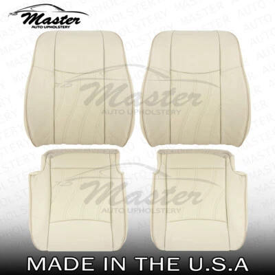 Replacement 2014 - 2020 Fits Infiniti QX60 Front Wheat Leather Seat Covers - Image 1 of 2