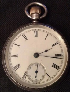 Silver 1899 Thomas Peter Hewitt (TPH) Chester Lancashire Watch Co Pocket Watch - Picture 1 of 12
