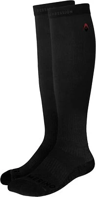 NV Compression Merino Wool Winter Long Compression Socks - Image 1 of 3