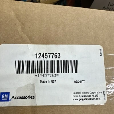 Rejilla de radiador inferior GM 12457763 1988-96 Pontiac Grand Prix Nuevo de Lote Antiguo Foto 1 de 4