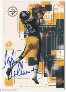 John Stallworth 1999 Upper Deck SP Signature Autograph GOLD Foil SP 1:7788 RARE - Bild 1 von 2