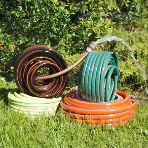 6 Lagig Profi Grün Gartenschlauch Wasserschlauch 1/2" 3/4" Schlauch