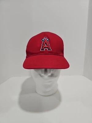 MLB Los Angeles Angels Baseball Cap Hat Strapback One Size Red Adjustable Adult - Image 1 of 4