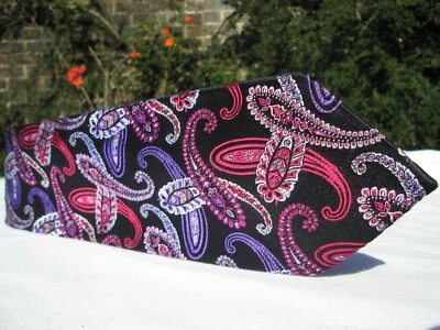 Corbata de seda tejida a mano Duchamp Foto 1 de 3