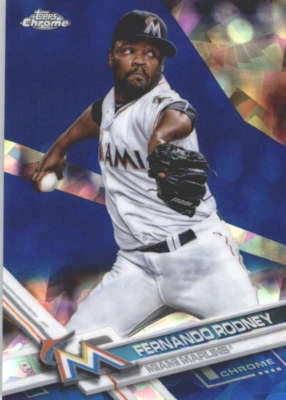 FERNANDO RODNEY 2017 TOPPS CHROME SAPPHIRE EDITION #292 ONLY 250 MADE - Image 1 of 2