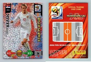 Milos Krasic (Star Player) - Srbija - Adrenalyn XL 2010 Panini Trading Card
