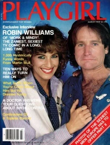 PLAYGIRL 3-79 ROBIN WILLIAMS HAIRY BILL DAVIDSON GIANT HORST MARCH 1979 EURO UNCU - Bild 1 von 2