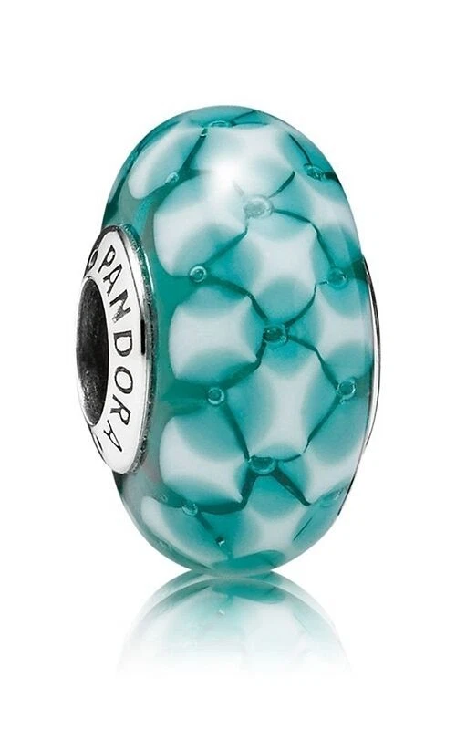 AUTÉNTICO ENCANTO DE CELOSÍA PANDORA VERDE AZULADO NUEVO #791625 Foto 1 de 1