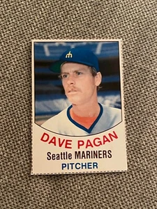 DCC: 1977 Hostess #132 Dave Pagan Mariners taglio a mano EX-NM - Foto 1 di 2