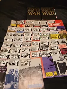 Purnell History of The Second World War -almost Complete Set issues 1 to 78 - Picture 1 of 17