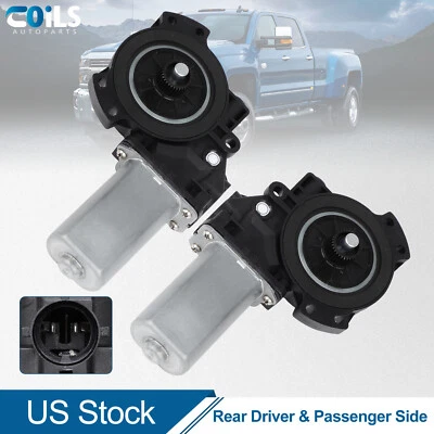 Pair Rear Window Regulator For Dodge Dakota 2005-2012 Ram Dakota 2011 w/ Motor - Image 1 of 4