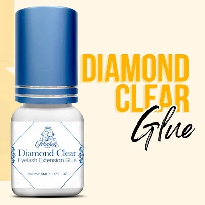 FORABELI DIAMOND CLEAR Eyelash Extension Glue - Colorless Adhesive/5ml-Lash Glue - Image 1 of 4