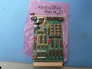 UIC, UNIVERSAL INSTRUMENTS, 44316801, Pc Bd, MM16 I/O Assy, REV F - Picture 1 of 1