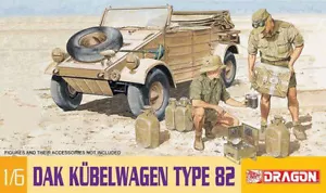 Assembly model kit Dragon DAK KUBELWAGEN TYPE 82 1:6 vehicles - Picture 1 of 1