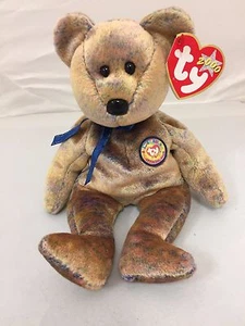 Beanie Baby TY "Star" 2000 - Oso "Clubby" 2000 - Como nuevo con etiqueta como nuevo - Imagen 1 de 8