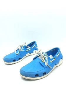 Crocs Beach Line Zuecos Azules Para Hombre T.43 US.10 UK.9 - Imagen 1 de 5
