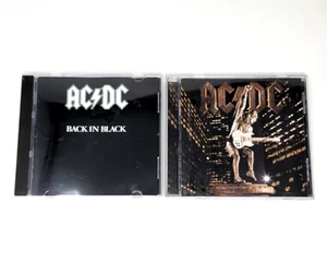 AC/DC 2 CD Album Lot - Back In Black & Stiff Upper Lip - Bild 1 von 8
