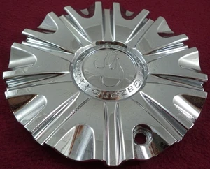 Gazario Wheels Chrome Custom Wheel Center Cap # 11712285F-1 / 7812285C - Picture 1 of 3