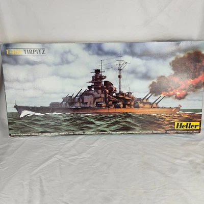 Heller Tripitz немецкий линкор масштаб 1/400 пластиковая модель набор + дополнения - Изображение 1 из 4