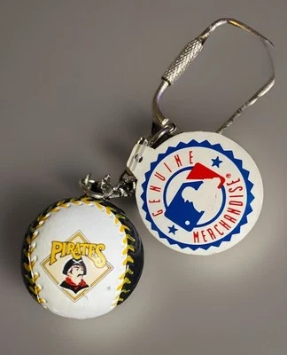 Vintage Pittsburgh Pirates Baseball Keychain New Collectible Nostalgia Sports - Image 1 of 4