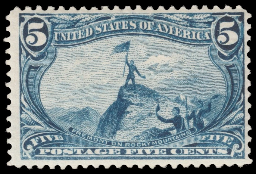 United States Scott 288 (1898) Mint H OG F, CV $110.00 J - Image 1 of 1