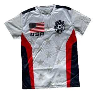 Fast Action Team USA T-Shirt feuchtigkeitsableitend schnelltrocknend rot Größe Medium - Bild 1 von 5
