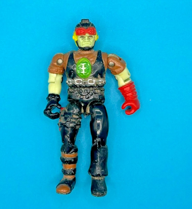 Figura de acción de colección Bionic Six 6 CHOPPER original LJN 3,75" metal fundido raro difícil de encontrar Foto 1 de 1
