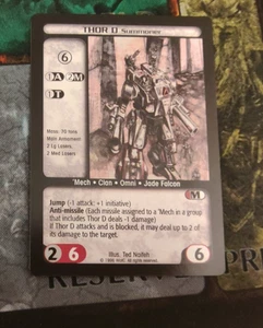 Battletech CCG TCG: Thor D (Summoner) - Picture 1 of 1