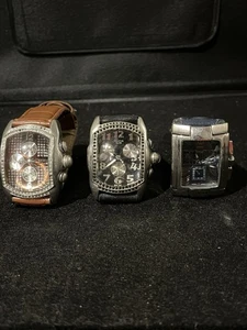 Men’s Watches Geneva Elite & 1 Bijoux Terner (3 Total) - Picture 1 of 21