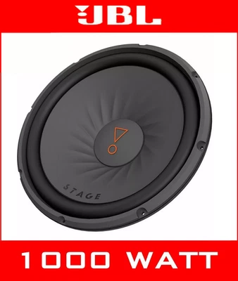 JBL SUBWOOFER 1000 WATT STAGE 122 BASS 30cm 12" BOX SUB-WOOFER REFLEX 250W RMS - Immagine 1 di 4