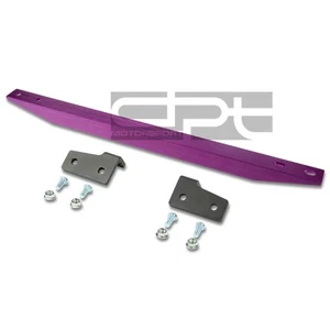 Fit 01-05 Civic Aluminum Purple Rear Suspension Subframe Lower Tie Bar Brace - Picture 1 of 2
