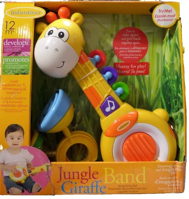 Infantino B-Kids Musical Jirafa-Jungla Banda Jirafa Foto 1 de 4