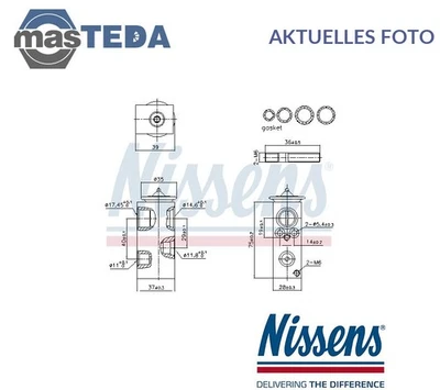 999427 KLIMAANLAGE EXPANSIONSVENTIL NISSENS NEU OE QUALITÄT - Image 1 of 4