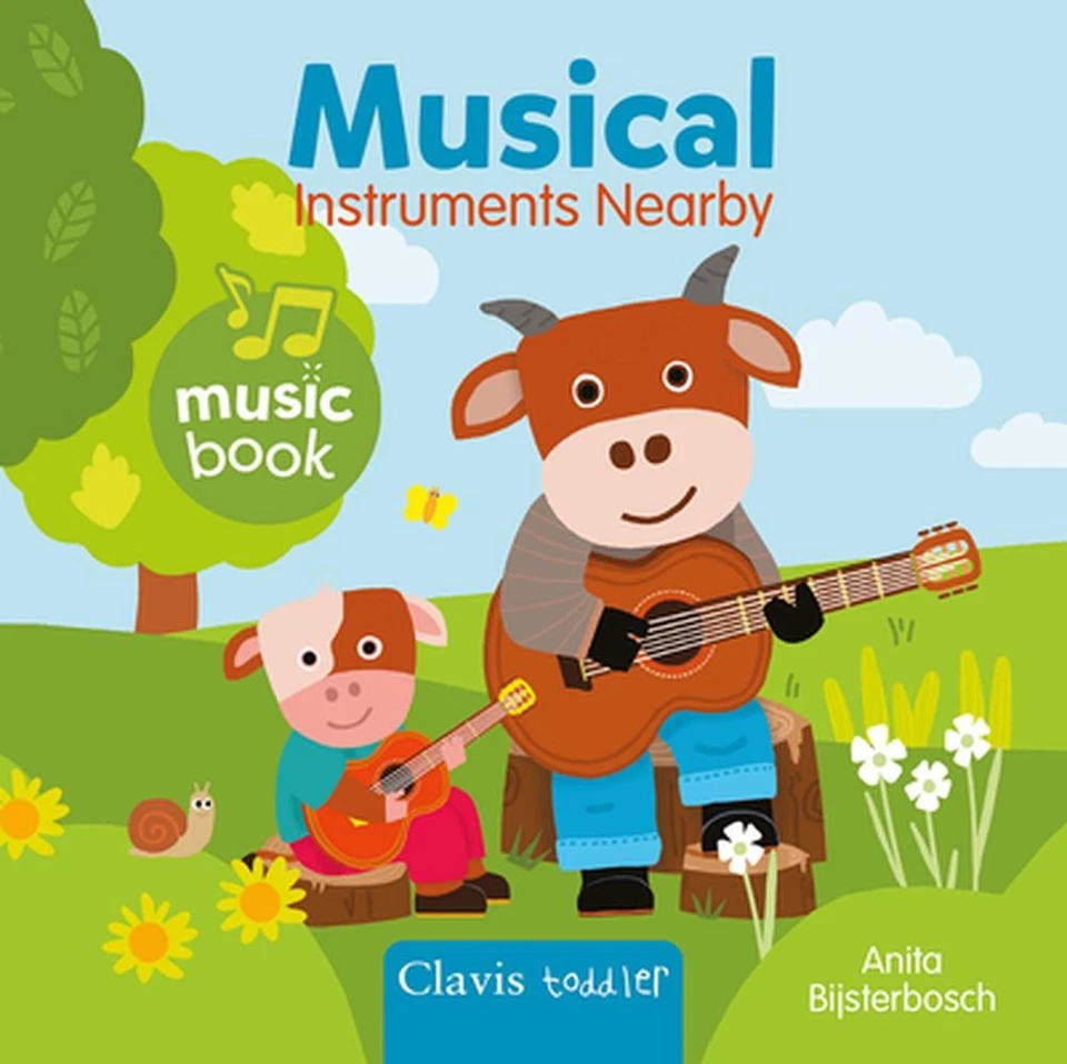 Musical Instruments Nearby Sound Book by Anita Bijsterbosch Board Book Book - Image 1 of 1