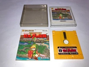 The Legend of Zelda Boxed With Manual A Nintendo Famicom Disk FCD Japan import - Picture 1 of 4