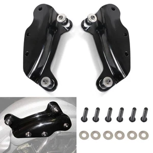 For 2009-2013 Harley Electra Road Glide CVO Black 4 Point Docking Hardware Kits - Picture 1 of 9