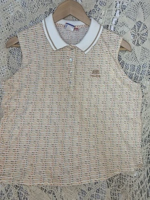 Camisa polo de golf vintage años 80 TAIL - Princeville - sin mangas para mujer XL Foto 1 de 2