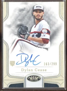2020 Topps Tier One Dylan Cease #BOA-DCE /299 Auto Rookie RC - Picture 1 of 2