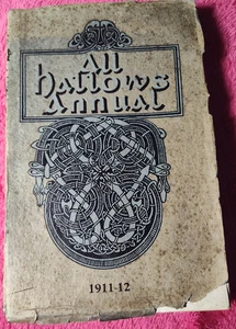 ALL HALLOWS ANNUAL 1911-12 Antique Book DUBLIN IRELAND Illustrations UNIQUE RARE - Picture 1 of 13