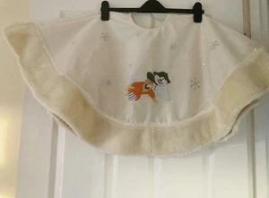 The Snowman Raymond Briggs VERY RARE Christmas Tree Skirt - Decoration - Picture 1 of 12