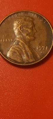 1971 D Lincoln Penny With Rim Errors - Image 1 of 4