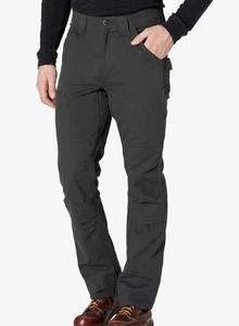 Wolverine Mens Guardian Work Black Cotton Blend Pants 30x32 - Picture 1 of 4