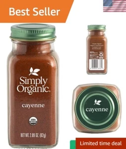 Kosher Certified Cayenne Pepper Powder - Authentic Spice for Gourmet Dishes - Picture 1 of 7